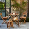 CASA KOS Table Pliante Naturel* Tables Bistrot|Tables De Jardin