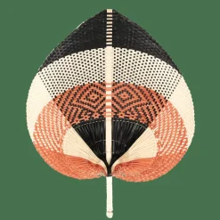 CASA LANKA Éventail Noir, Brun, Naturel* Decoration Murale|Figures Déco