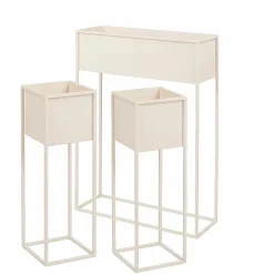 CASA LARGO Pot De Fleurs Noir* Supports Pour Plantes