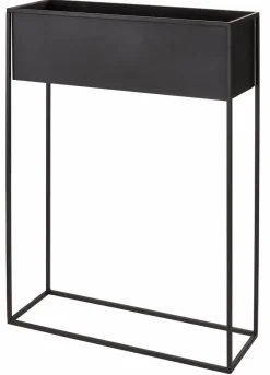 CASA LARGO Pot De Fleurs Noir* Supports Pour Plantes