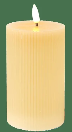 CASA LED Bougie Avec LED Brun* Bougies Led