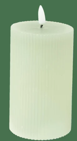 CASA LED Bougie Avec LED Menthe* Bougies Led