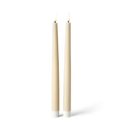 CASA LED Bougie Dîner Led Crème* Bougies Led|Bougies