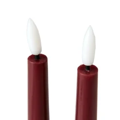 CASA LED Bougie Dîner Led Orange* Bougies Led|Bougies