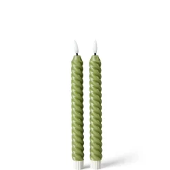 CASA LED Bougie Dîner Led Vert* Bougies Led|Bougies