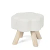 CASA LEONIE Blanc* Tabourets
