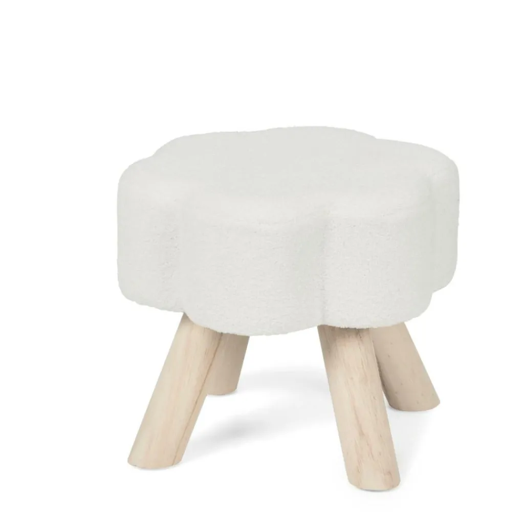 CASA LEONIE Blanc* Tabourets