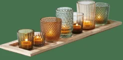 CASA LINDO Set Partylight 8 Pièces Diverses Couleurs* Porte-Bougies