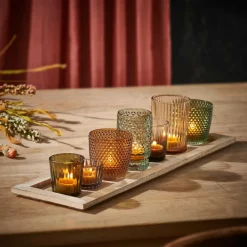 CASA LINDO Set Partylight 8 Pièces Diverses Couleurs* Porte-Bougies