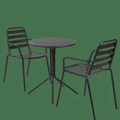 CASA LIVA Chaise Bistrot Noir* Chaises Bistrot|Chaises De Jardin