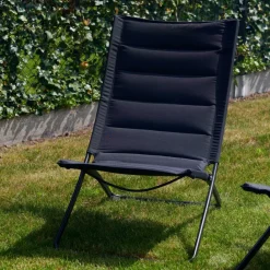 CASA LIZA Chaise Pliante Noir* Chaises De Plage