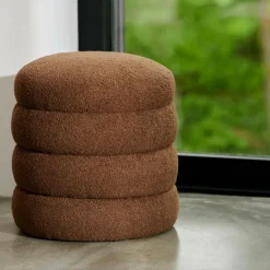 CASA LOBBY Pouf Brun* Automne|Poufs