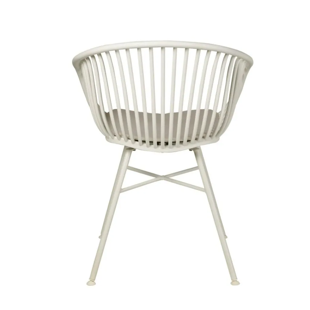CASA LOIC Chaise Blanc* Chaises De Jardin