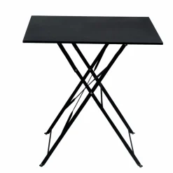 CASA LOIC Chaise Noir* Chaises De Jardin