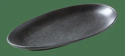 CASA MAGMA Assiette Ovale Noir* Assiettes