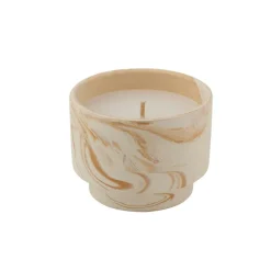 CASA MARBLE Bougie D'extérieur Blanc, Orange* Bougies De Jardin