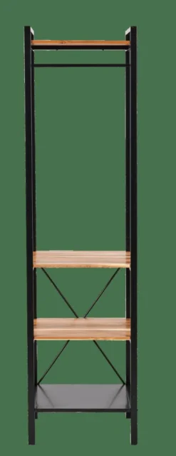 CASA MARCEL Porte-vêtements Noir* Étagères