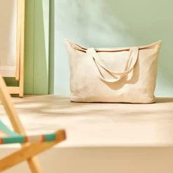 CASA MARIO Sac à Longues Anses Beige* Sacs Shopping