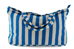 CASA MARIO Sac à Longues Anses Bleu* Sacs Shopping