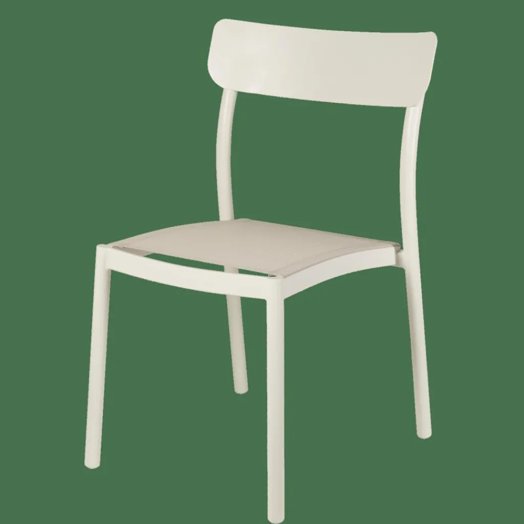 CASA MAVAS Chaise Empilable Blanc* Chaises De Jardin