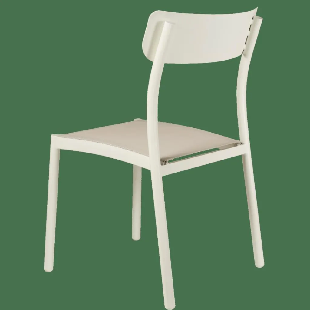 CASA MAVAS Chaise Empilable Blanc* Chaises De Jardin