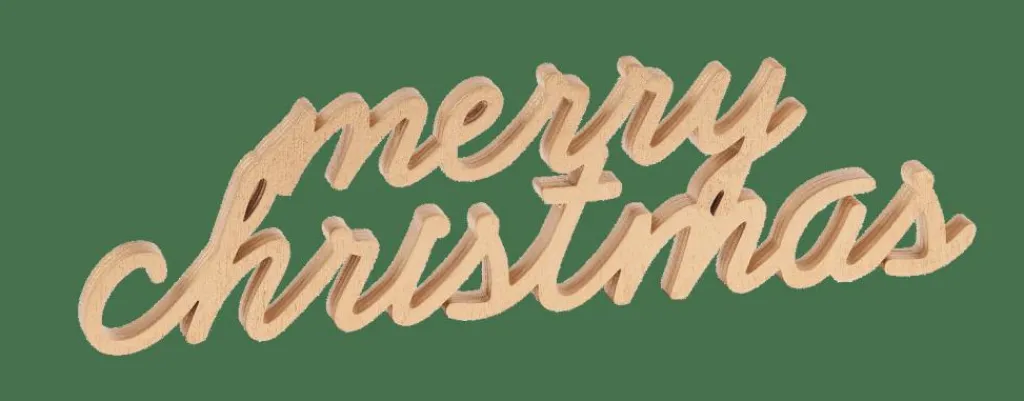 CASA MERRY XMAS Décoration Doré* Figures Déco