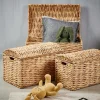 CASA MILEY Coffre De Rangement Naturel* Kids|Coffres De Rangement