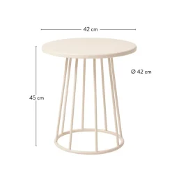 CASA MILLER Table D'appoint Sable* Tables D'Appoint