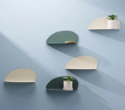 CASA MILLY Tablette Murale Vert* Étagères Murales