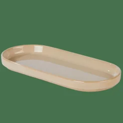 CASA MINERAL SAND Assiette Beige* Assiettes
