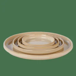 CASA MINERAL SAND Assiette Beige* Assiettes