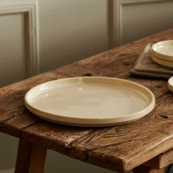 CASA MINERAL SAND Assiette Beige* Assiettes