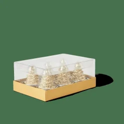 CASA MINNY Bougies Chauffe-plat Doré* Bougies