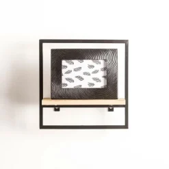 CASA MIX&MATCH Étagère à Suspendre Noir, Naturel* Étagères Murales