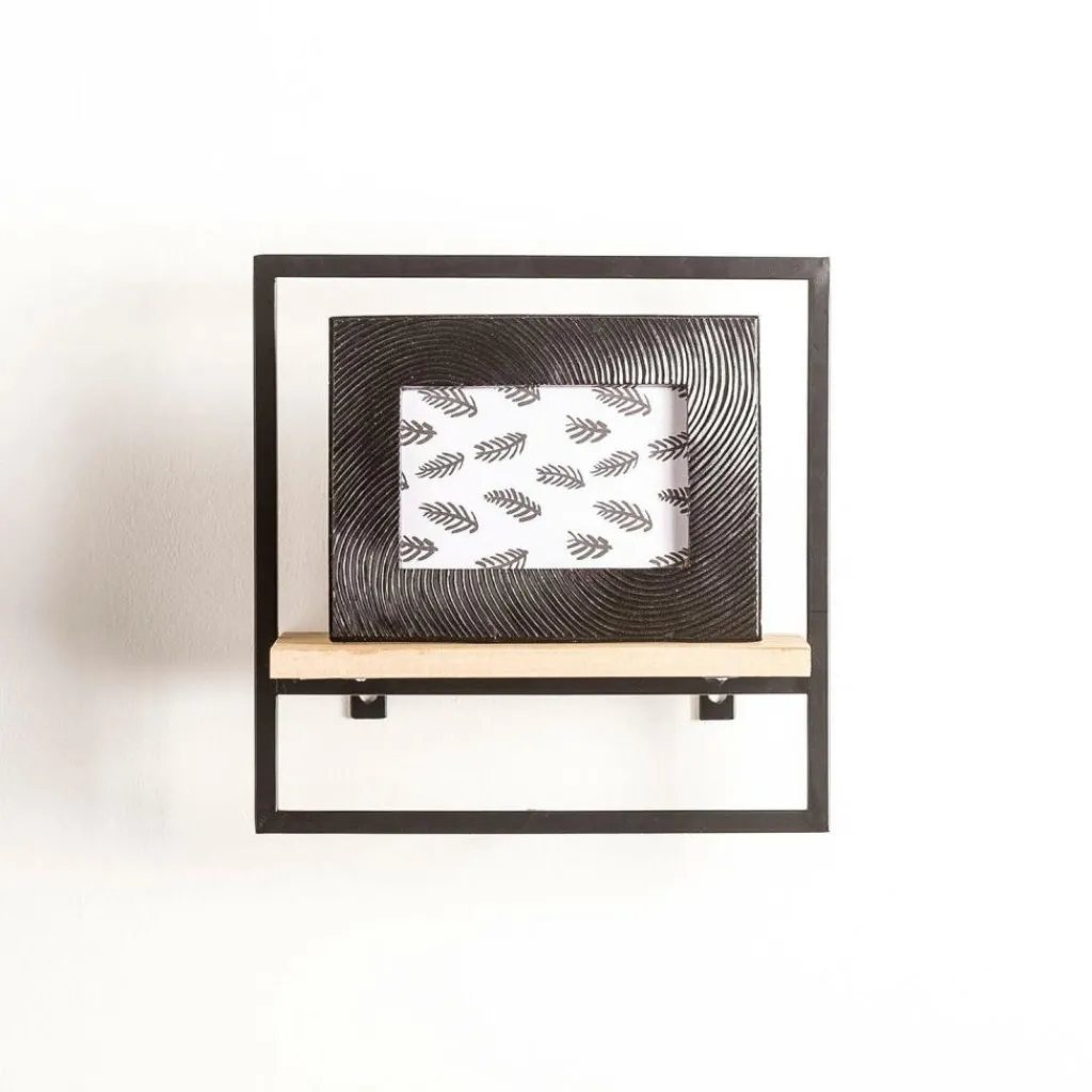 CASA MIX&MATCH Étagère à Suspendre Noir, Naturel* Étagères Murales