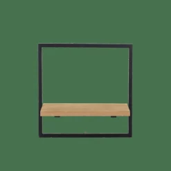 CASA MIX&MATCH Étagère à Suspendre Noir, Naturel* Étagères Murales