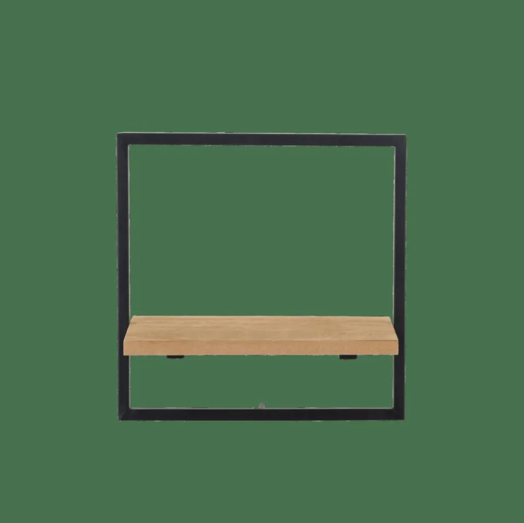 CASA MIX&MATCH Étagère à Suspendre Noir, Naturel* Étagères Murales