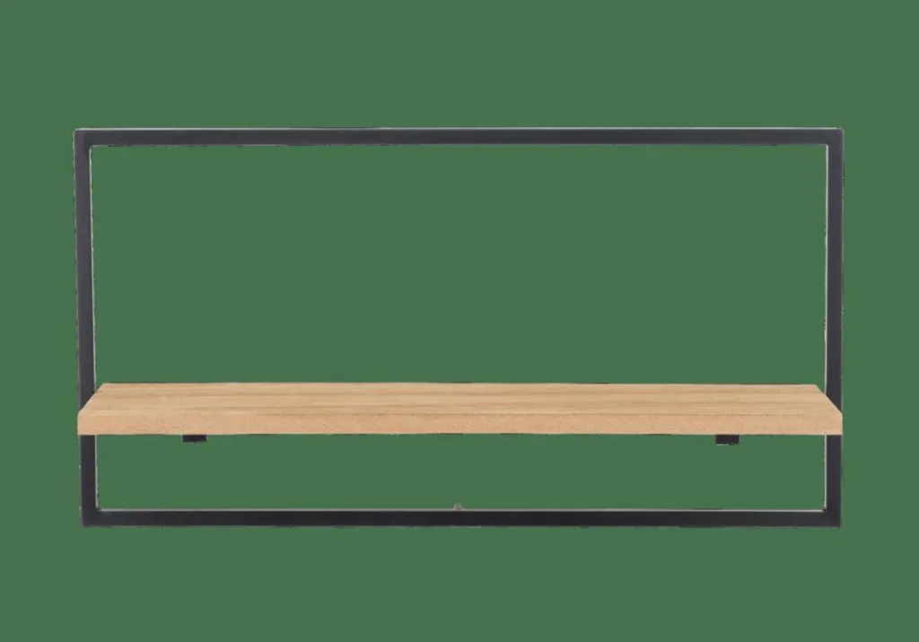 CASA MIX&MATCH Étagère à Suspendre Noir, Naturel* Étagères Murales