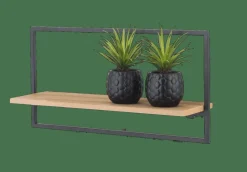 CASA MIX&MATCH Étagère à Suspendre Noir, Naturel* Étagères Murales