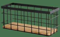 CASA MODULAR Panier En Fil Noir* Decoration Murale