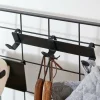 CASA MODULAR Portemanteau Avec 3 Crochets Noir* Decoration Murale