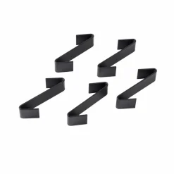 CASA MODULAR Set De 7 Crochets Noir* Decoration Murale|Étagères Murales