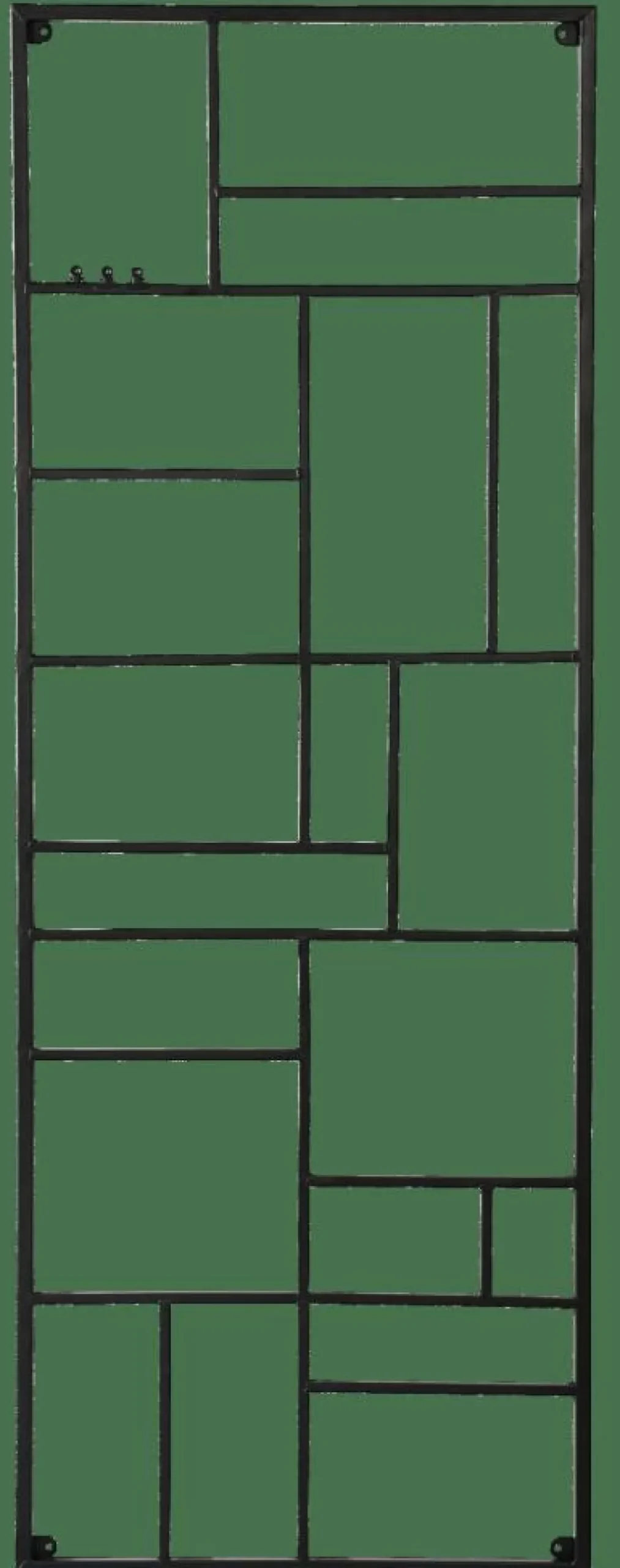 CASA MODULAR Étagère Murale Noir* Decoration Murale|Étagères Murales