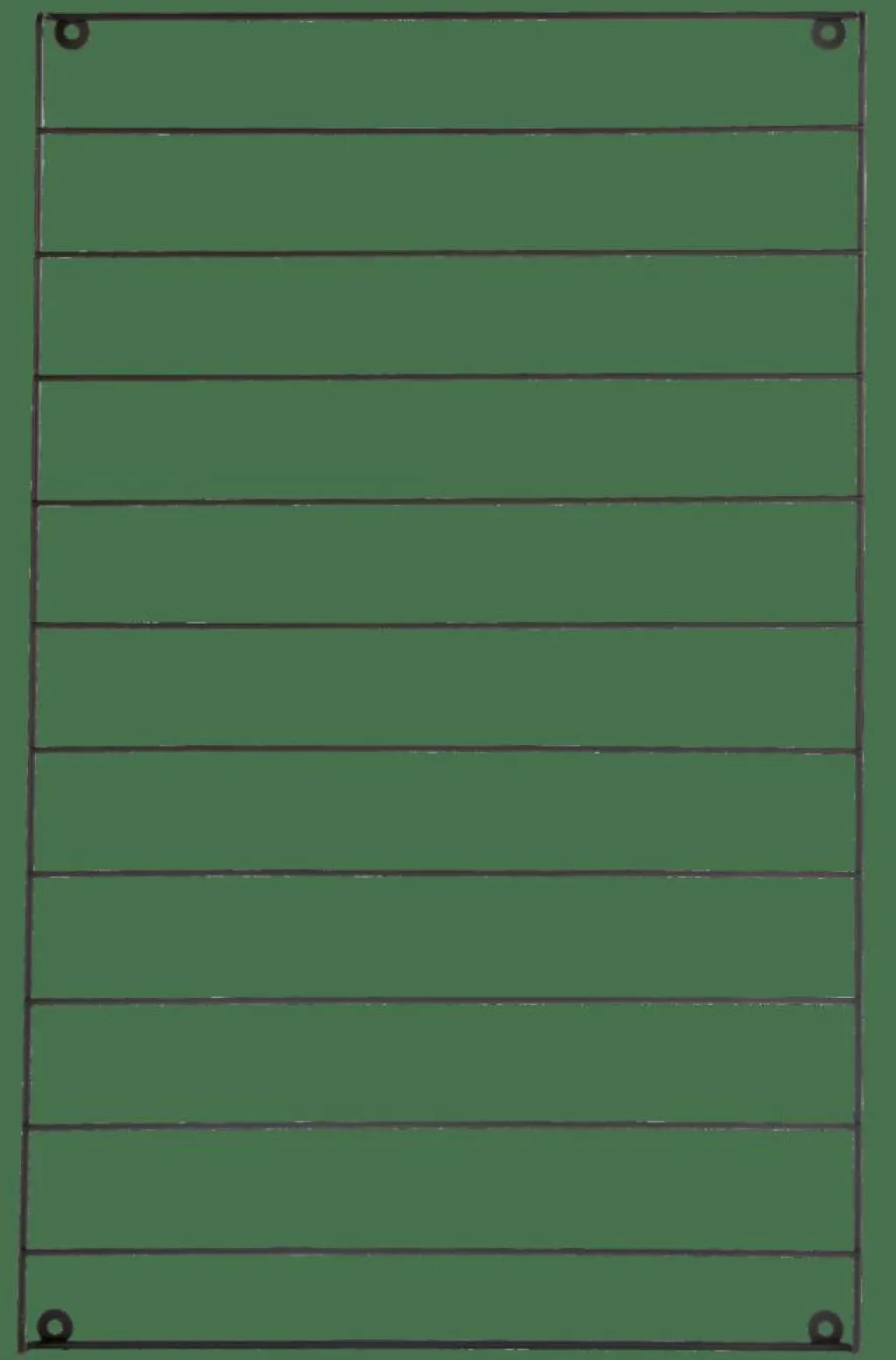 CASA MODULAR Étagère Noir* Decoration Murale|Étagères Murales