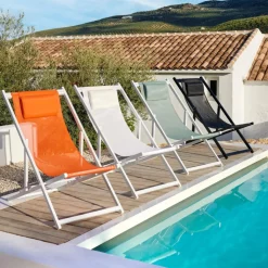 CASA MONTEREY Chaise Pliante Vert* Chaises De Plage