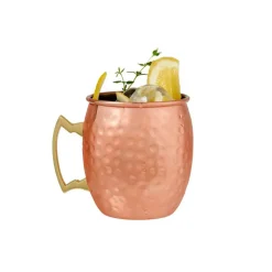 CASA MOSCOW MULE Gobelet 500 Ml Doré, Cuivre* Cocktail Accessoires
