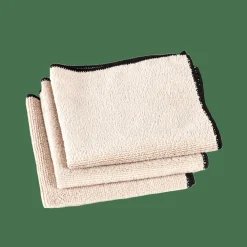 CASA MULTI Chiffon Microfibre Set De 3 Beige* Torchons