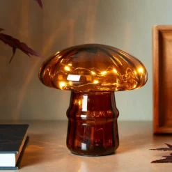 CASA MUSHRO Lampe Déco Brun* Automne|Lampes De Table