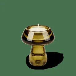 CASA MUSHROOM Support Bougie Chauffe-plat Vert* Porte-Bougies|Automne