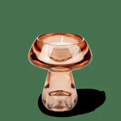 CASA MUSHROOM Support Bougie Chauffe-plat Brun* Porte-Bougies|Automne